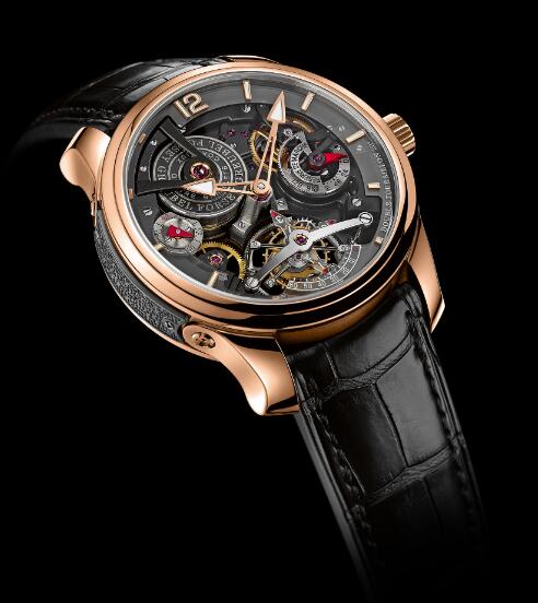 Replica Greubel Forsey Watch Double Tourbillon 30 Technique Bi color Red Gold Men Replica Greubel Forsey Watch Double Tourbillon 30 Technique Bi color Red Gold Men